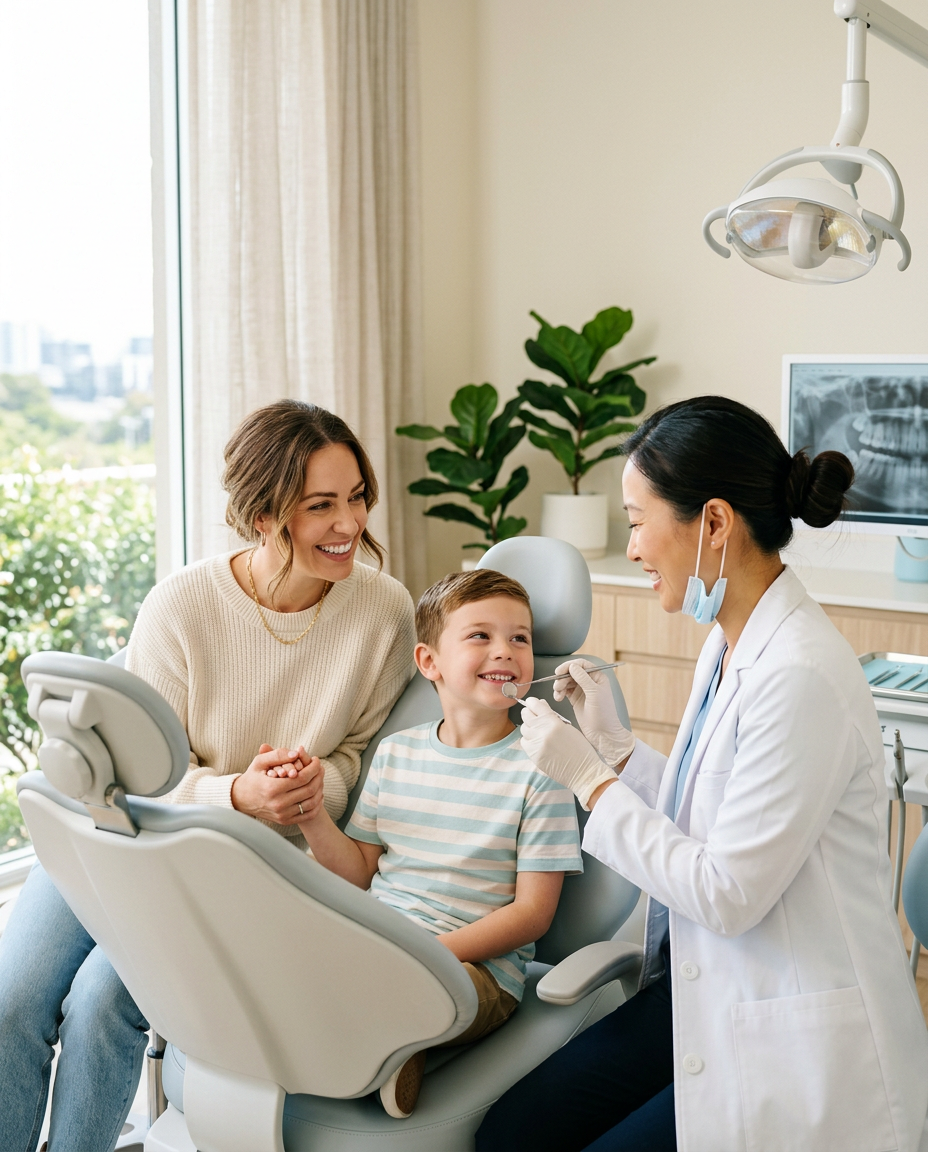 Family at Beacon Dental